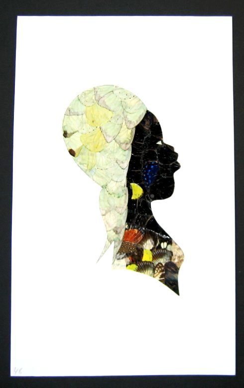 Woman Profile - Unframed W48
