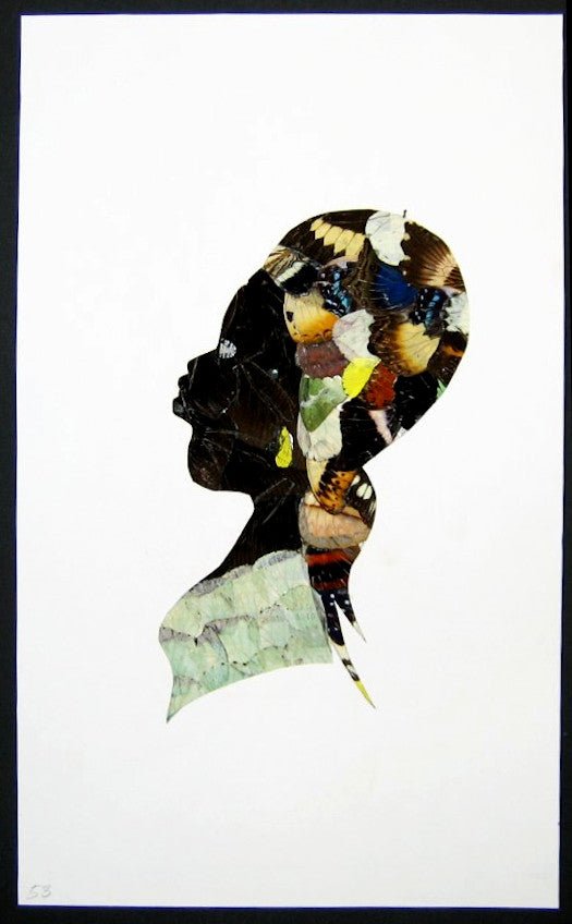 Woman Profile - Unframed W53