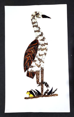 bird butterfly wing art