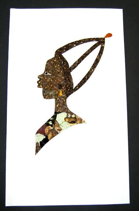 Woman Profile - Unframed W01
