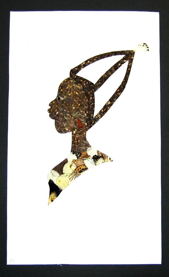 Woman Profile - Unframed W15
