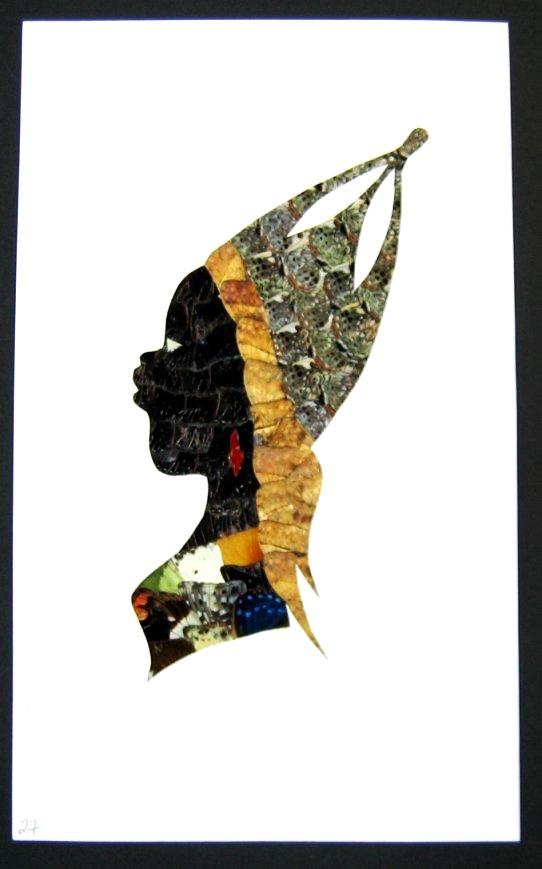 Woman Profile - Unframed W27