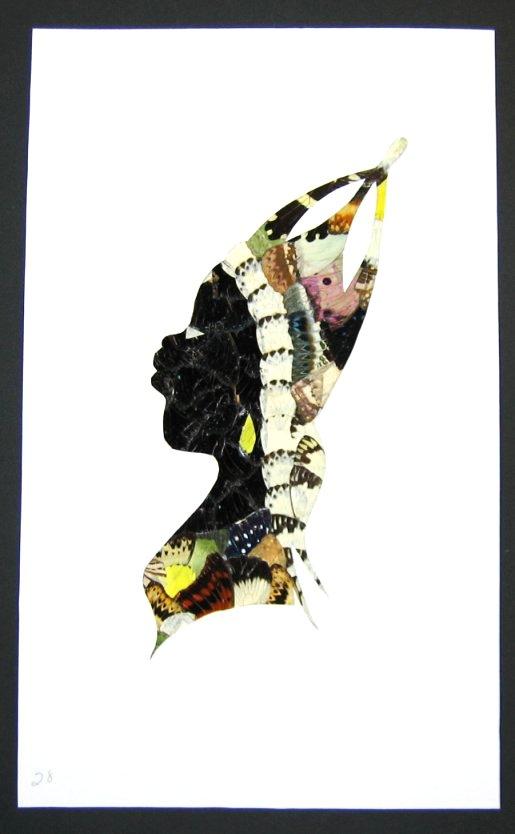 Woman Profile - Unframed W28