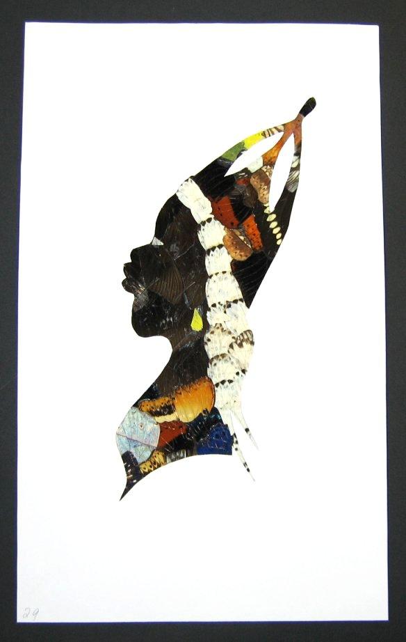 Woman Profile - Unframed W29