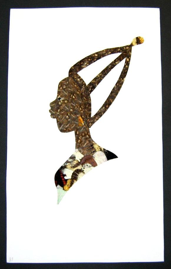 african woman artwork